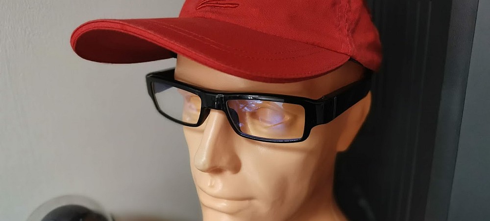 Kamera niewidoczna, okulary TA-006 dla detektywa