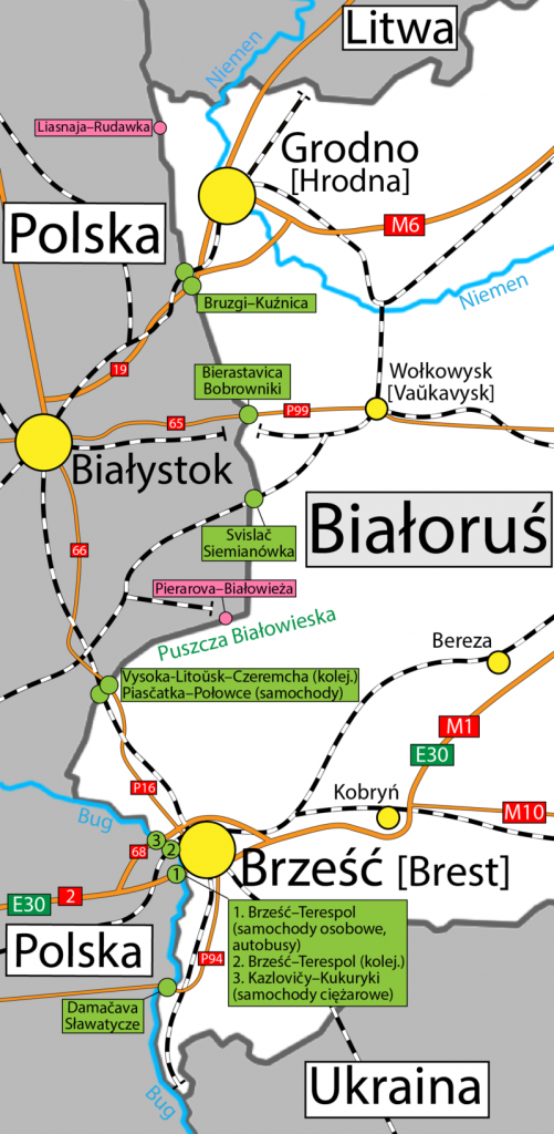 Granica Przejście Bobrowniki