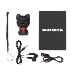Podsłuch dziecięcy - zabawka pies/kot E300 (czarny)