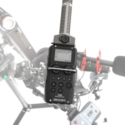 Profesjonalny zestaw rejestrator cyfrowy audio Zoom H5 z mikrofonami dookólnym, 2x kierunkowym i pilotem