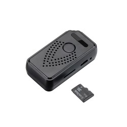 Miniaturowy podsłuch Wi-Fi z dyktafonem DW1 - odsłuch i nagrywanie